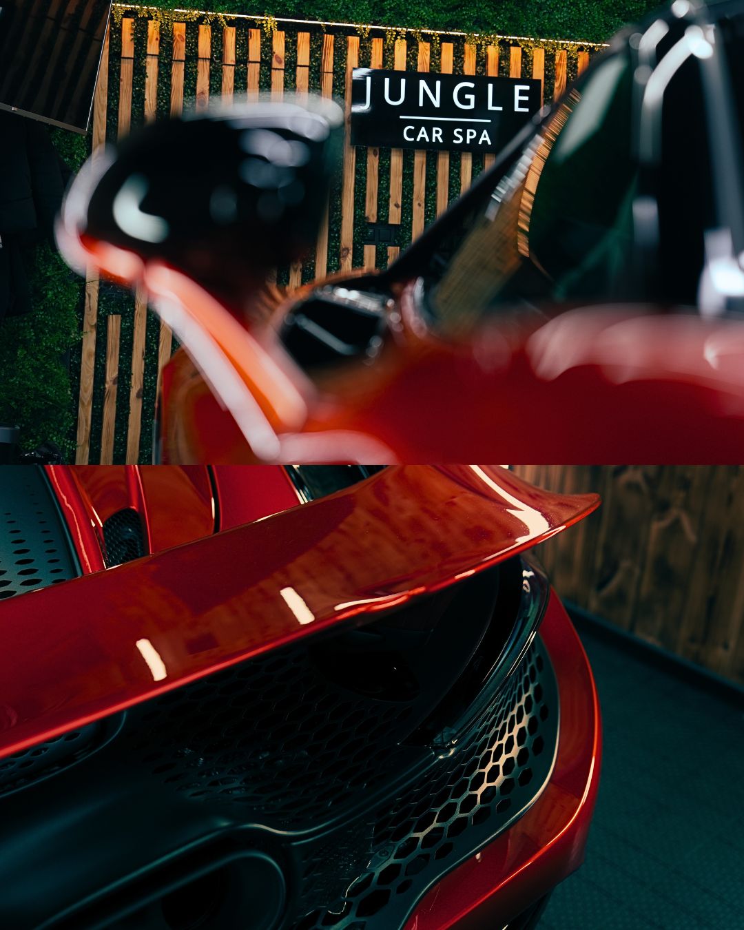 McLaren w studiu Jungle Car Spa